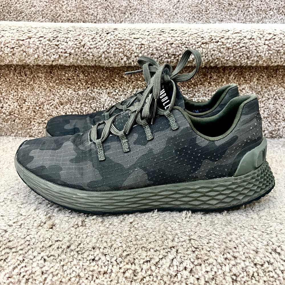 NOBULL Olive Green Camo everyday trainer